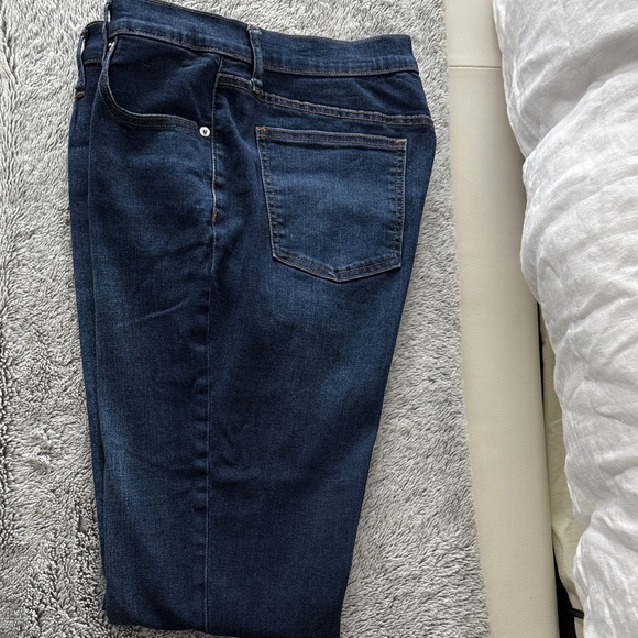 GAP Denim - GAP Denim Girlfriend Jeans - Deep Blue